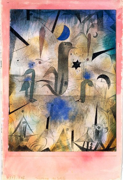 "Sirenene til båter" av Paul Klee