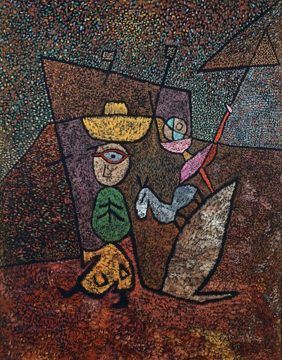 Det reisende sirkus av Paul Klee