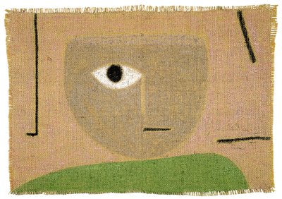 Øyet, 1938. av Paul Klee
