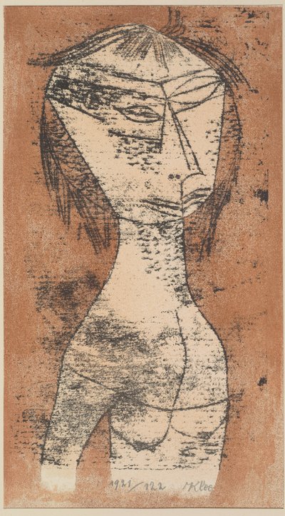 Det indre lysets helgen, 1921. av Paul Klee