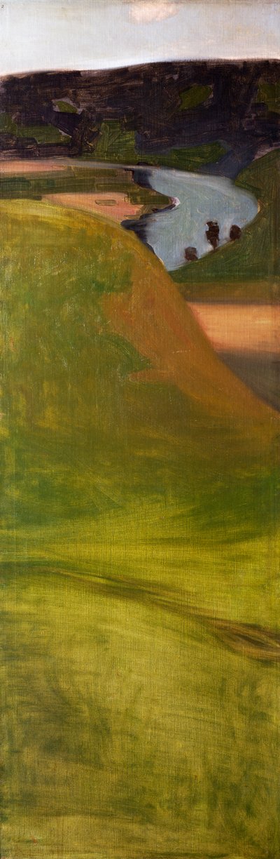 Uten tittel (Aare landskap) av Paul Klee