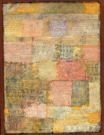 Villas florentines, 1926. av Paul Klee