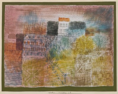 Vorfrühling i H. Tidlig vår i H. , 1925. av Paul Klee
