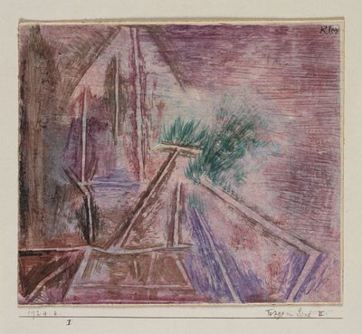 Stier i sanden II av Paul Klee