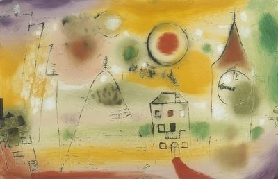 Vinterdag, like før kl. 1922 av Paul Klee