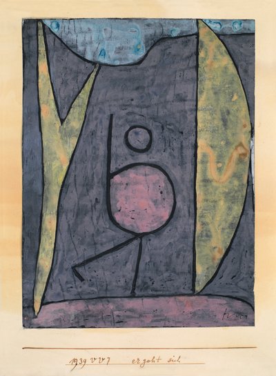 skjer, 1939 av Paul Klee