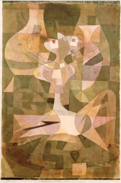 keramisk / erotisk / religiøs av Paul Klee