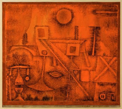 scenisk-fysiognomisk av Paul Klee