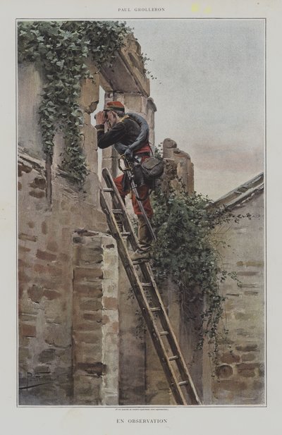 En observasjon (under observasjon) av Paul Louis Narcisse Grolleron