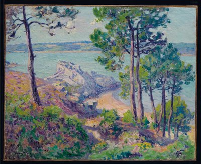 Ved kysten, ca. 1906 (olje på lerret) av Paul Madeline