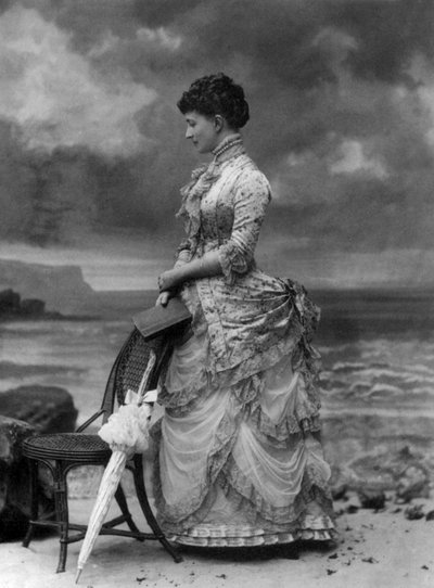 Mrs Henry Standish (Helene de Perusse des vans) 1882-foto Paul Nadar av Paul Nadar