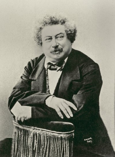 Portrett av Alexandre Dumas Père (bilde) av Paul Nadar