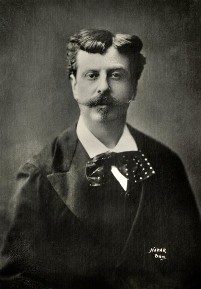 Portrett av Alphonse De Neuville (bilde) av Paul Nadar