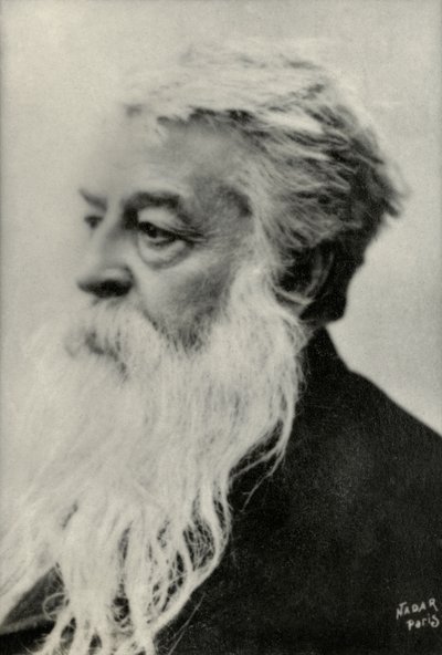 Portrett av Ernest Messonnier (foto) av Paul Nadar