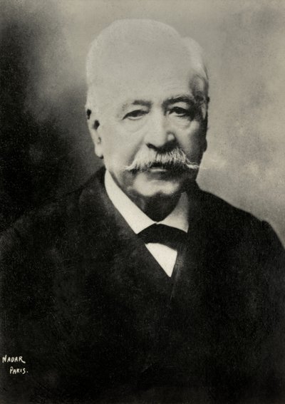 Portrett av Ferdinand av Lesseps (foto) av Paul Nadar