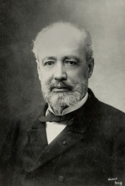 Portrett av den franske legen Leon Labbe (foto) av Paul Nadar