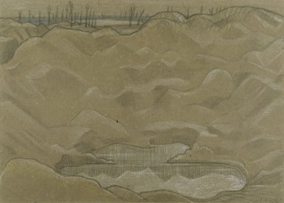 Et skjellkrater av Paul Nash