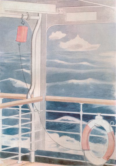 Atlanterhavet, 1900-tallet 1932 av Paul Nash