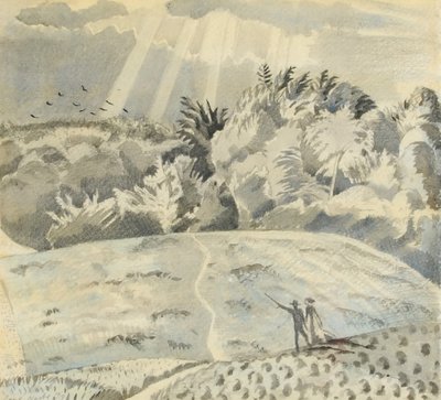Feltstien av Paul Nash