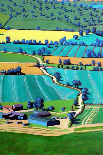 Country Lane Summer III av Paul Powis