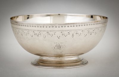 Skål, ca.1800 av Paul Revere