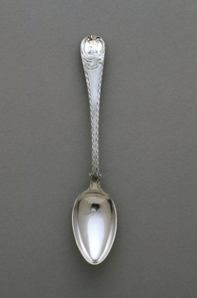 Teskje, ca. 1765-1790 (sølv) av Paul Revere
