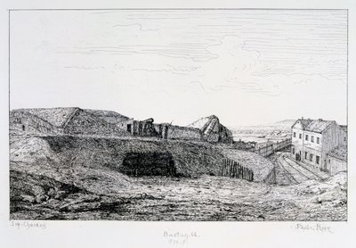 Bastion 66, beleiringen av Paris, 1870-1871 av Paul Roux