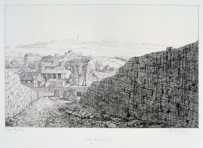 Fort de Bicetre, beleiringen av Paris, 1870-1871 av Paul Roux
