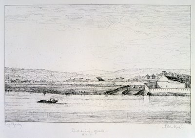 Daggry - Grenelle, beleiring av Paris, 1870-1871 av Paul Roux