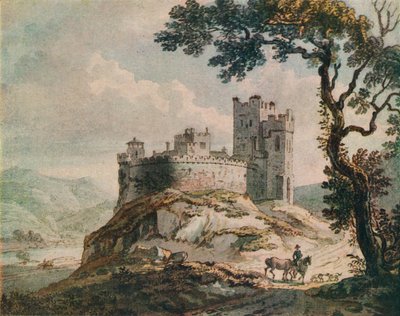 Et gammelt slott, c1764 av Paul Sandby