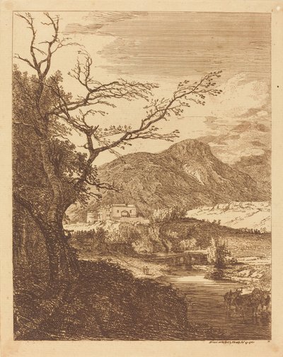 Capriccio med Edinburgh Castle og Arthur