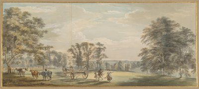 Daggry i Luton Park av Paul Sandby