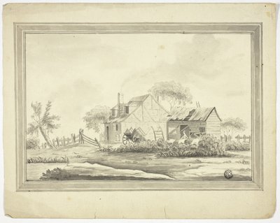 Våningshus av Paul Sandby