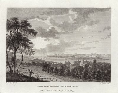 Brev Shuna, setet til Laird of Appin Islands av Paul Sandby