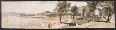 Utsikt over Inveraray av Paul Sandby