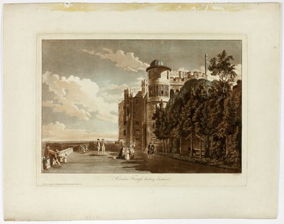 Windsor-terrassen ser østover av Paul Sandby