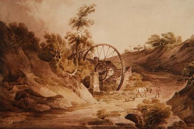 Flott hjul på Broseley av Paul Sandby Munn