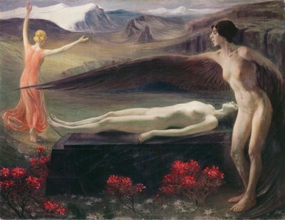 Kvinner i et landskap av Paul Schad-Rossa
