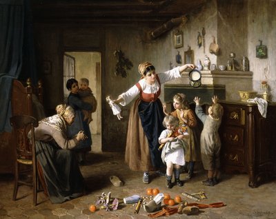 Julemorgen, av Paul Seignac