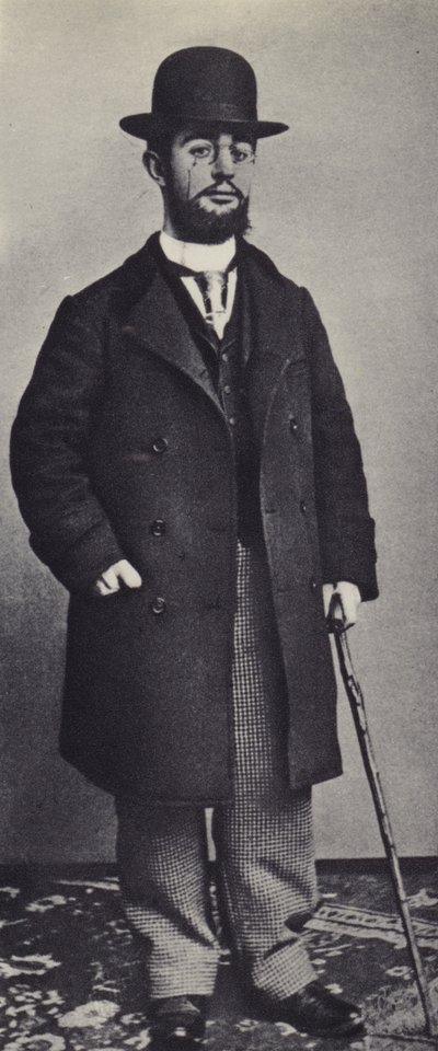 Henri de Toulouse-Lautrec , fransk postimpresjonistisk maler av Paul Sescau