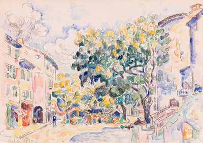 Antibes av Paul Signac