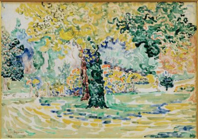 I Luxembourg av Paul Signac