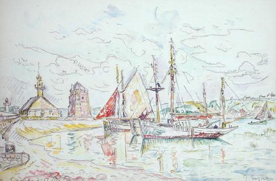 Camaret av Paul Signac