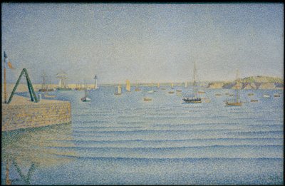 Havnen i Portrieux av Paul Signac