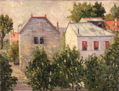 Hage på Asnieres av Paul Signac