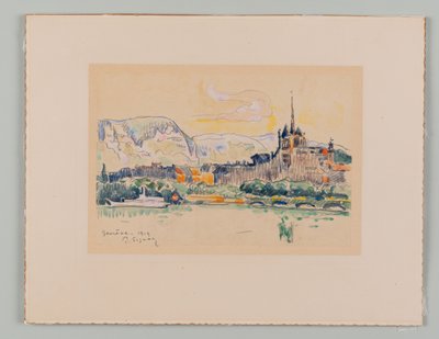 Genève av Paul Signac