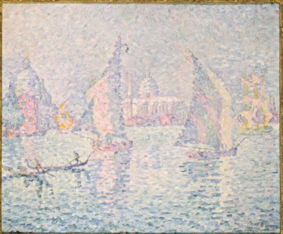 Grønn tåke, Venezia av Paul Signac