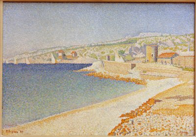 Kaien i Cassis (Opus 198) av Paul Signac