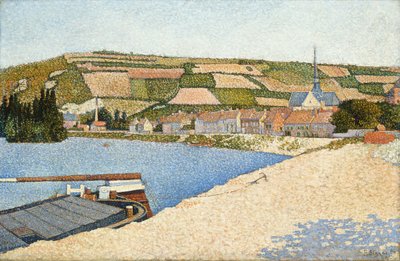 Les Andelys, Côte d#39;Aval av Paul Signac