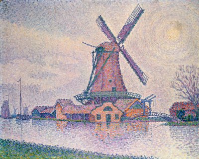 Edam Mill, 1896 av Paul Signac